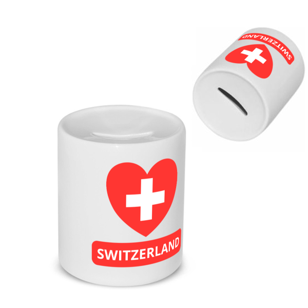 switzerland vlag hartje Spaarpot