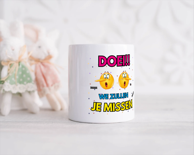 doei emoji Spaarpot