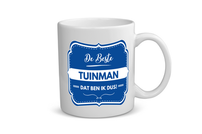 de beste tuinman Koffiemok - Theemok