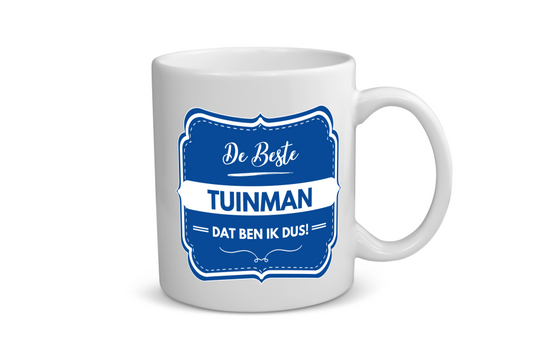 de beste tuinman Koffiemok - Theemok