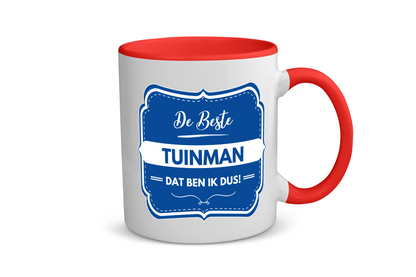 de beste tuinman Koffiemok - Theemok