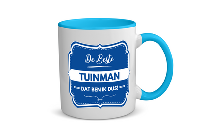 de beste tuinman Koffiemok - Theemok