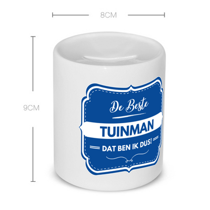 de beste tuinman Spaarpot