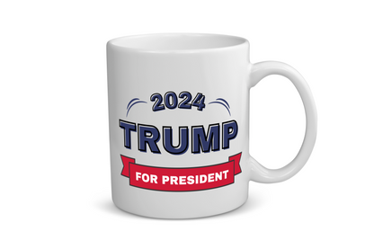 trump for president 2024 Koffiemok - Theemok