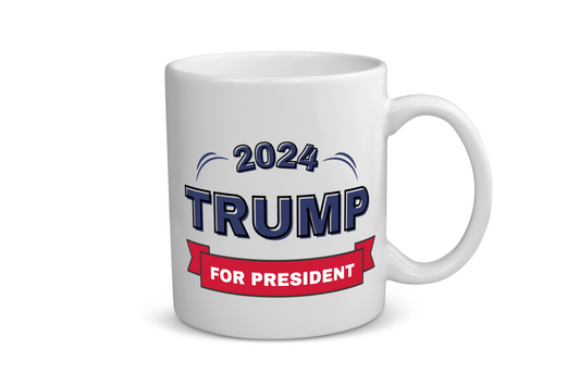 trump for president 2024 Koffiemok - Theemok