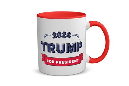 trump for president 2024 Koffiemok - Theemok