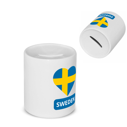 sweden vlag hartje Spaarpot