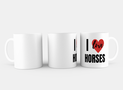 i love horses Koffiemok - Theemok