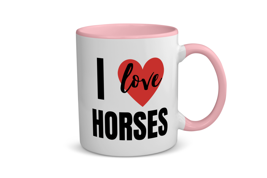 i love horses Koffiemok - Theemok