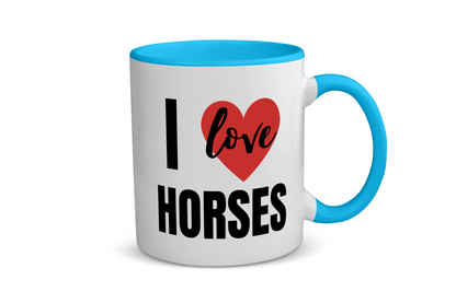 i love horses Koffiemok - Theemok