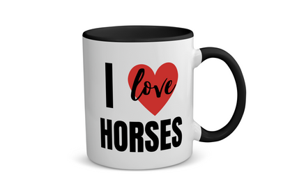 i love horses Koffiemok - Theemok