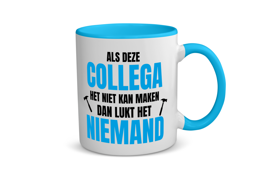 als deze collega Koffiemok - Theemok