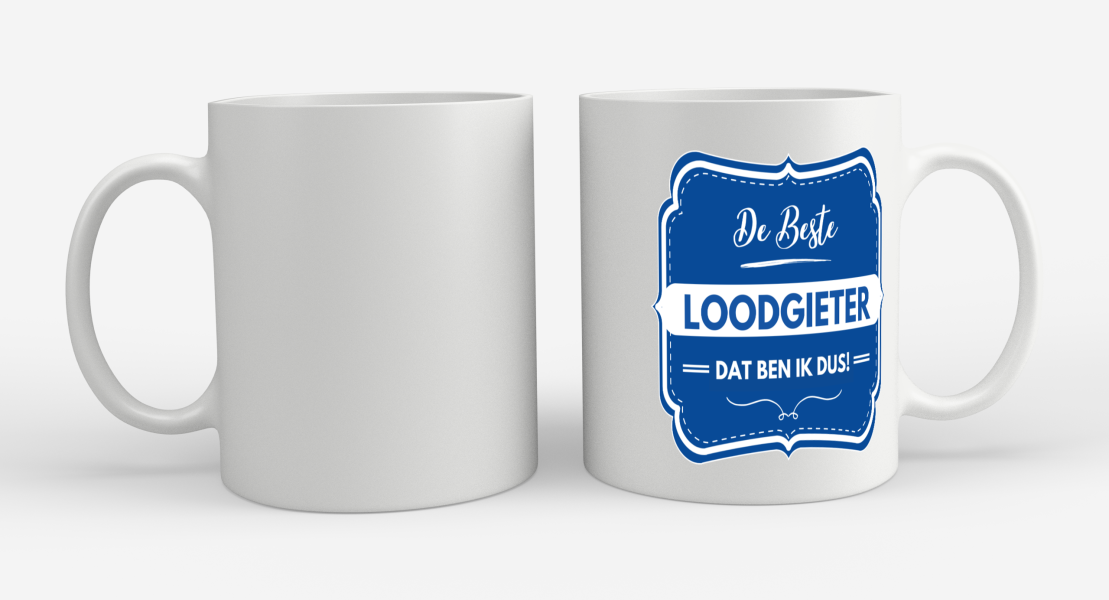 de beste loodgieter Koffiemok - Theemok