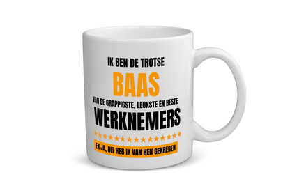 trotse baas Koffiemok - Theemok