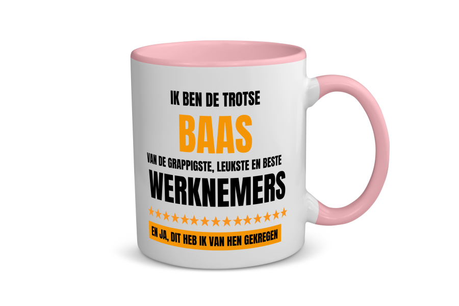 trotse baas Koffiemok - Theemok