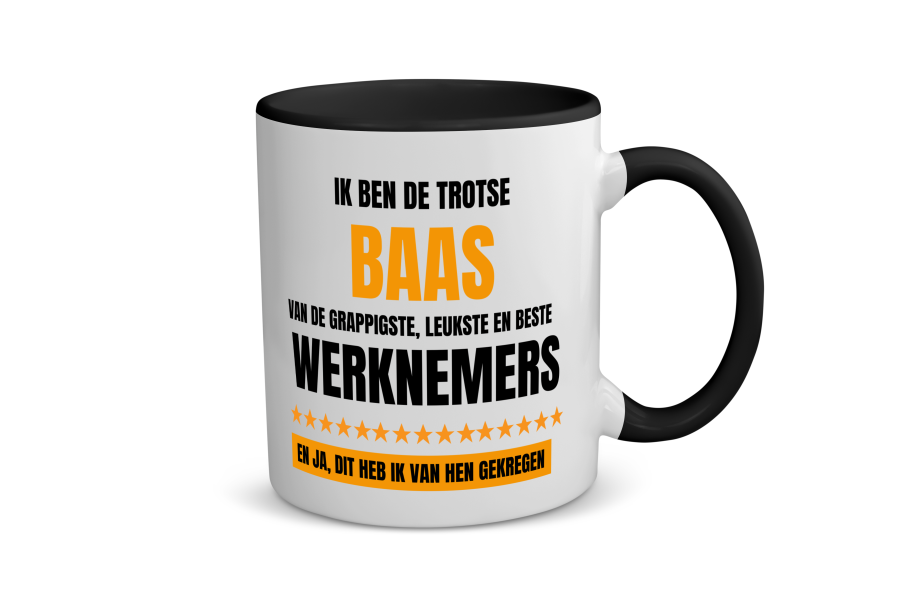 trotse baas Koffiemok - Theemok