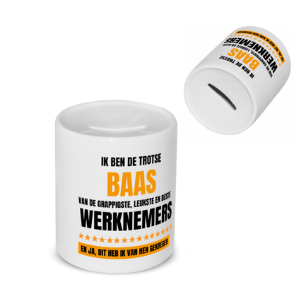 trotse baas Spaarpot
