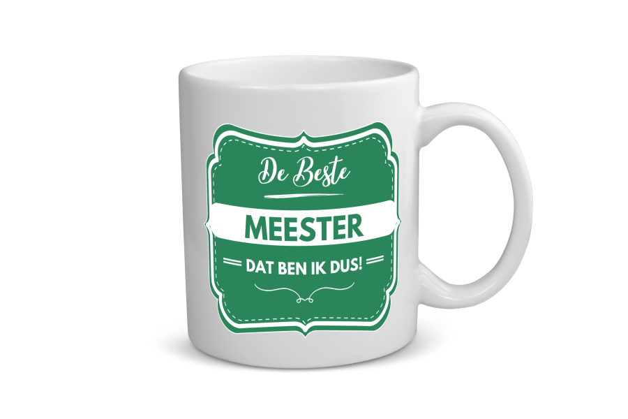 de beste meester Koffiemok - Theemok