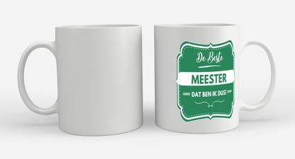 de beste meester Koffiemok - Theemok