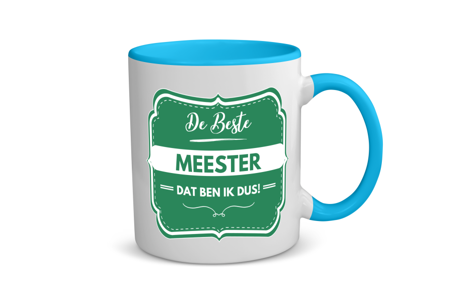 de beste meester Koffiemok - Theemok