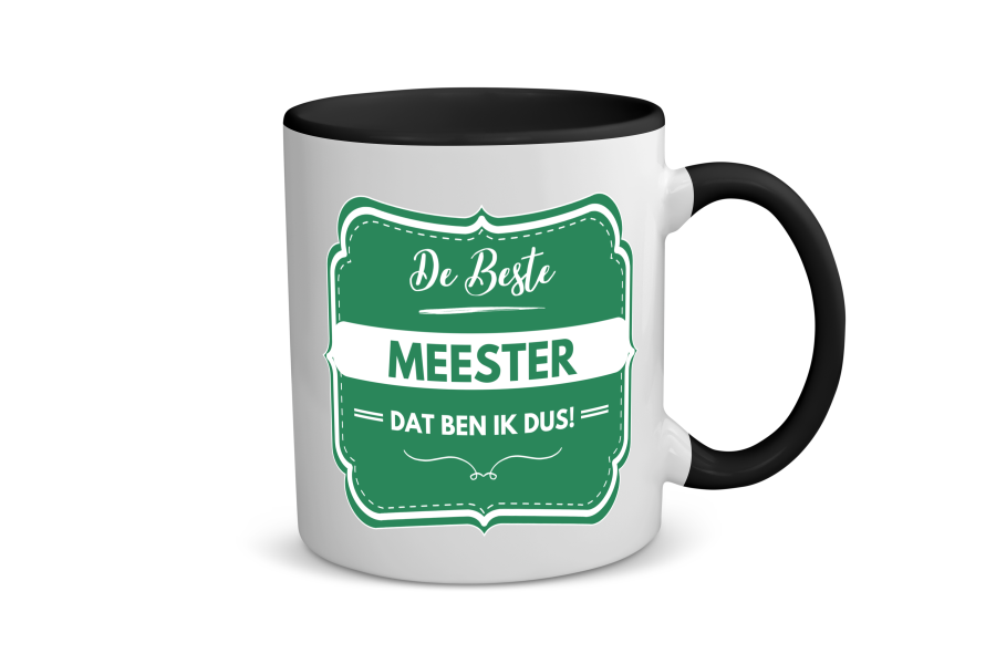 de beste meester Koffiemok - Theemok