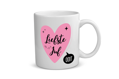 liefste juf ooit Koffiemok - Theemok