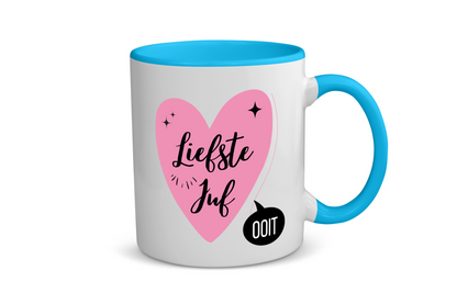 liefste juf ooit Koffiemok - Theemok