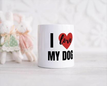 i love my dog Spaarpot