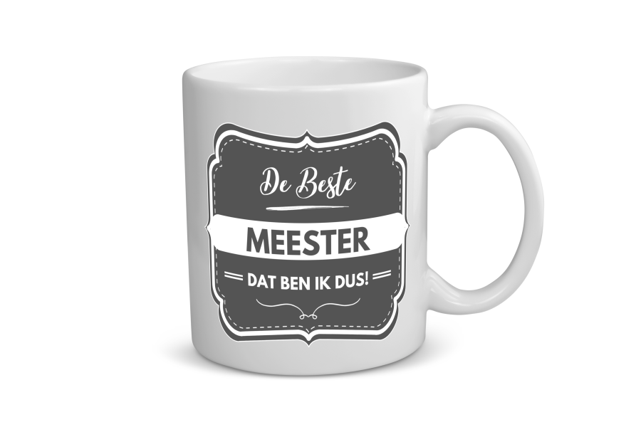 de beste meester Koffiemok - Theemok