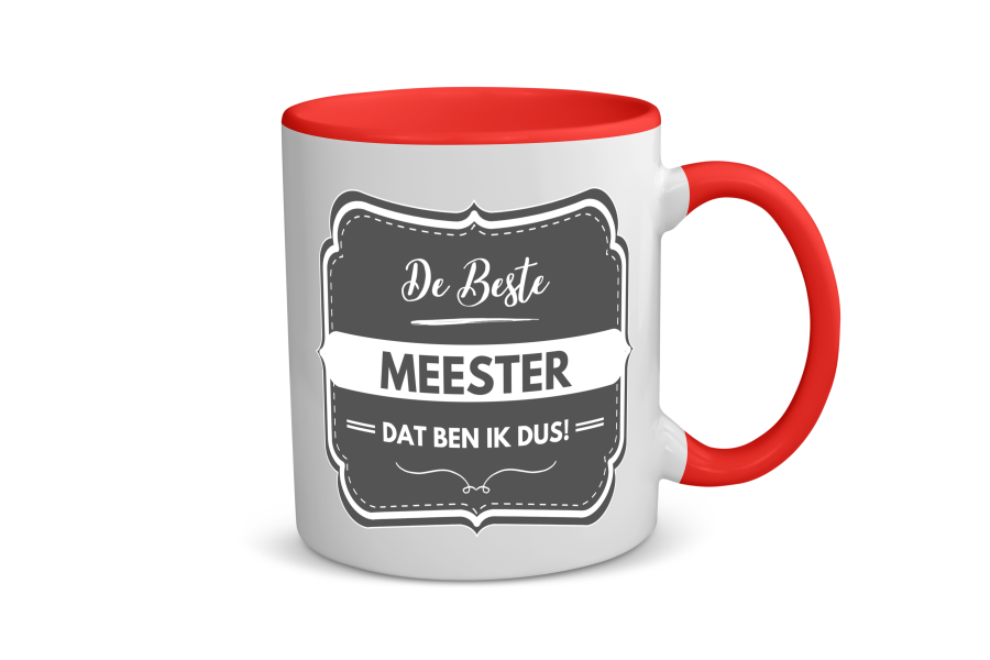 de beste meester Koffiemok - Theemok