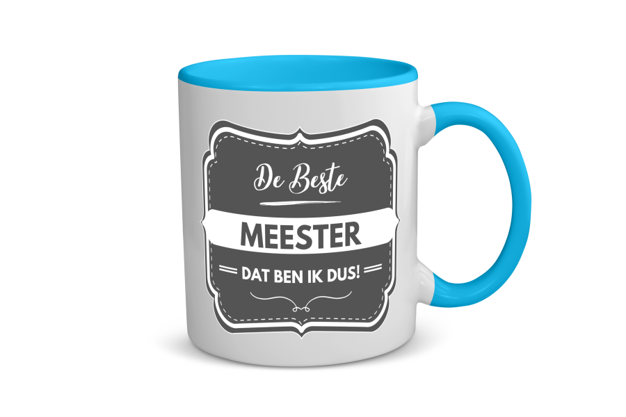 de beste meester Koffiemok - Theemok