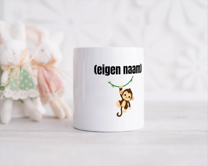 kleine aap met eigen naam Spaarpot