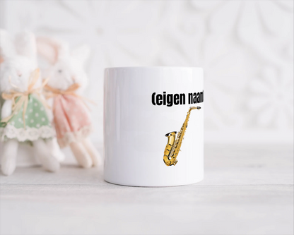 saxofoon met eigen naam Spaarpot