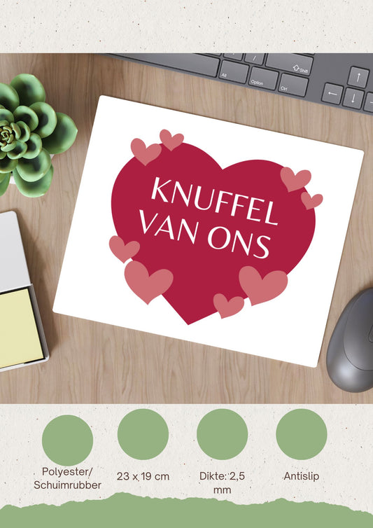 knuffel van ons Muismat