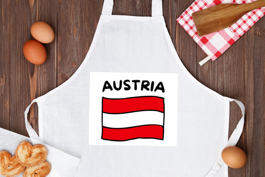 austria vlag Keukenschort