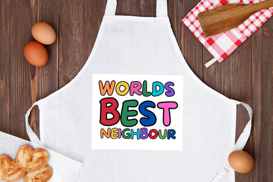 world's best neighbour Keukenschort