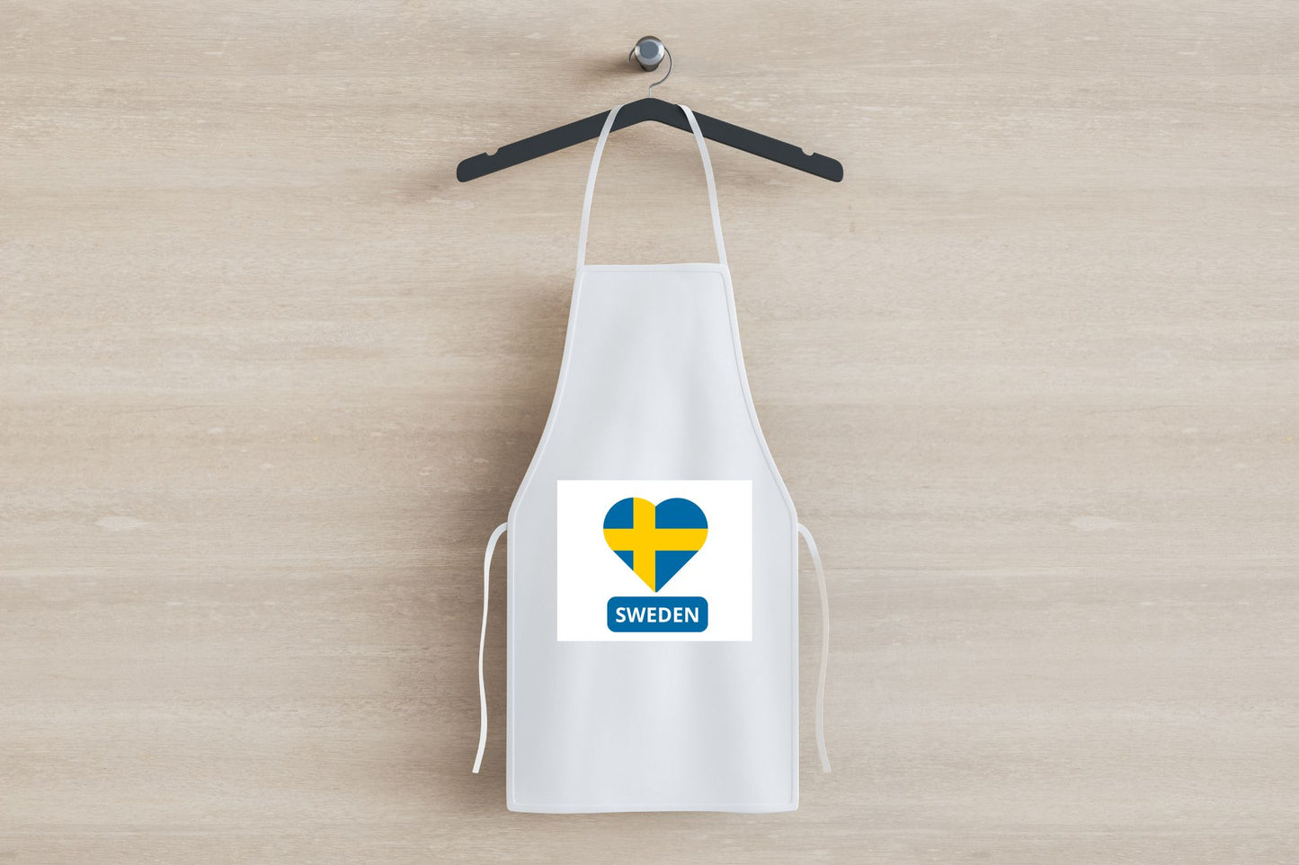 sweden vlag hartje Keukenschort