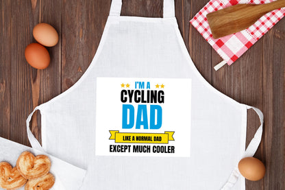 i'm a cycling dad Keukenschort