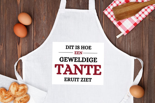 geweldige tante Keukenschort