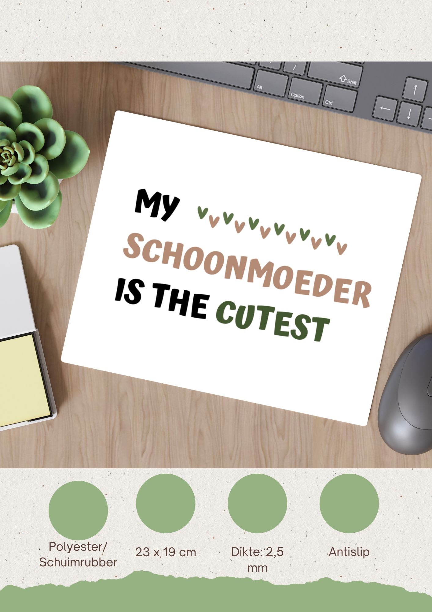 my schoonmoeder is the cutest Muismat