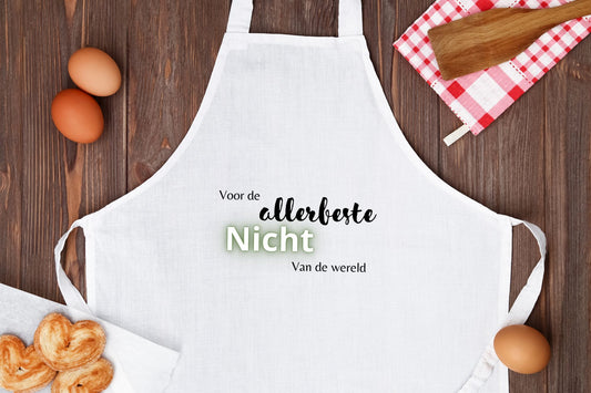 voor de allerbeste nicht van de wereld Keukenschort