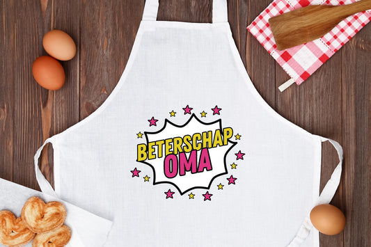 beterschap oma Keukenschort