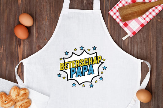 beterschap papa Keukenschort
