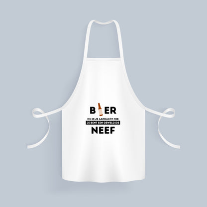 bier, nu ik je aandacht heb je bent een geweldige neef Keukenschort