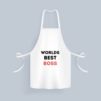 worlds best boss Keukenschort