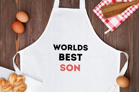 worlds best son Keukenschort