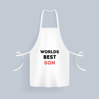 worlds best son Keukenschort