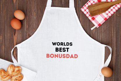 worlds best bonusdad Keukenschort