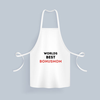 worlds best bonusmom Keukenschort