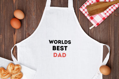 worlds best dad Keukenschort